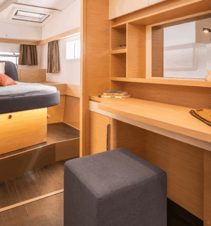Habitación del catamarán Fountaine Pajot FP 41