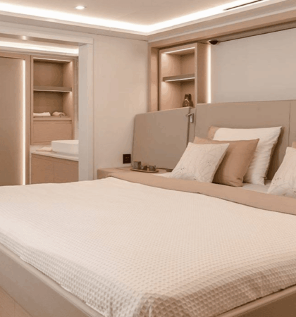 habitación de lujo del fountaine pajot thira 80