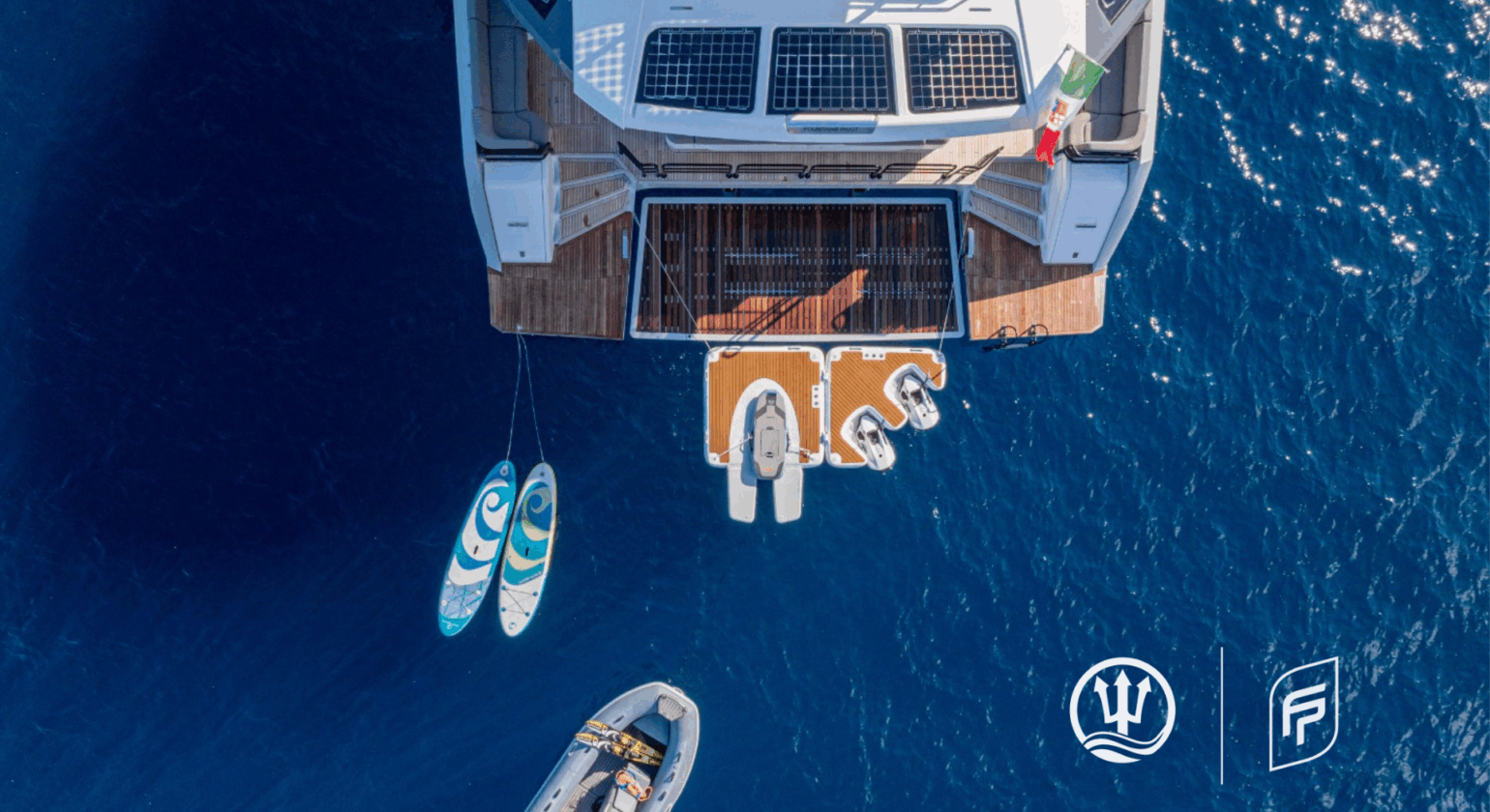 Fountaine Pajot Thíra 80 en el Palma International Boat Show