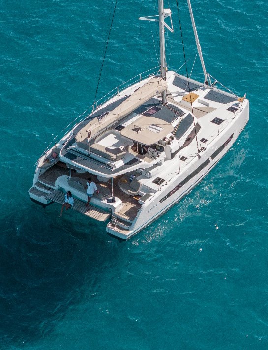 FP44 Electric ODSea+ navegando — E-LEKTRA MARINE