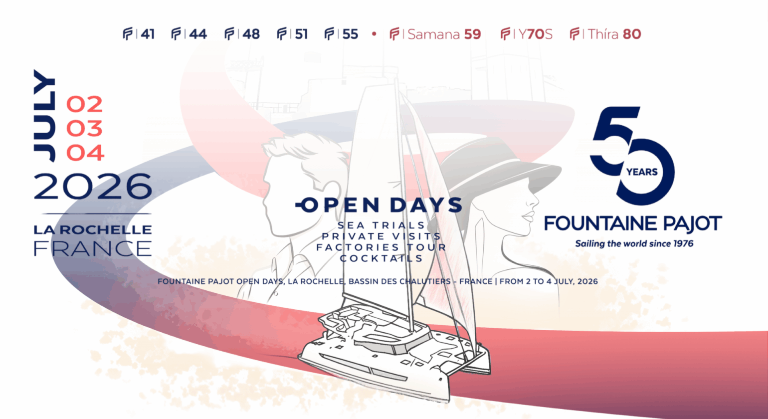 OPEN DAYS 2026 – 50 Aniversario de Fountaine Pajot